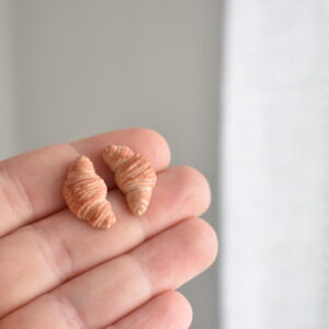 Náušnice dobroty croissant - belusi