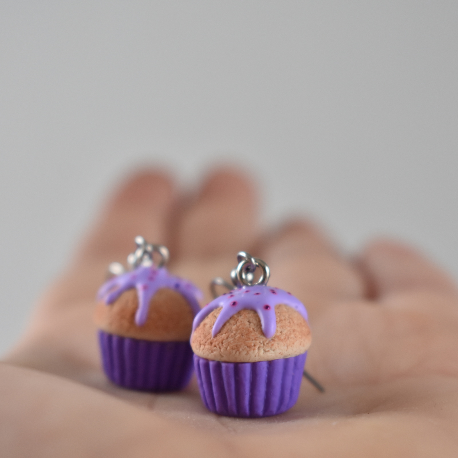 Náušnice dobroty cupcake - belusi