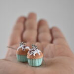 Náušnice dobroty cupcake - belusi