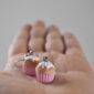 Náušnice dobroty cupcake - belusi