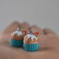 Náušnice dobroty cupcake - belusi