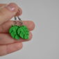 Náušnice miniatury monstera - Belusi
