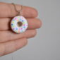 Náhrdelník - přívěšek donut - Belusi