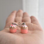 Náušnice dobroty cupcake - belusi