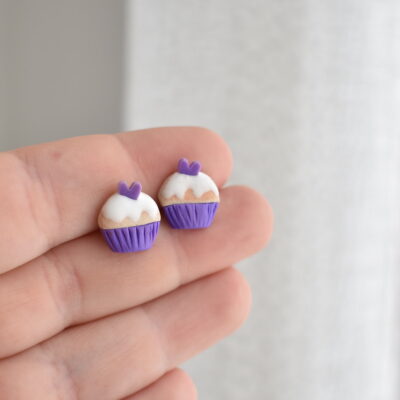 Náušnice dobroty cupcake - belusi