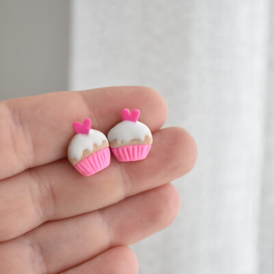 Náušnice dobroty cupcake - belusi