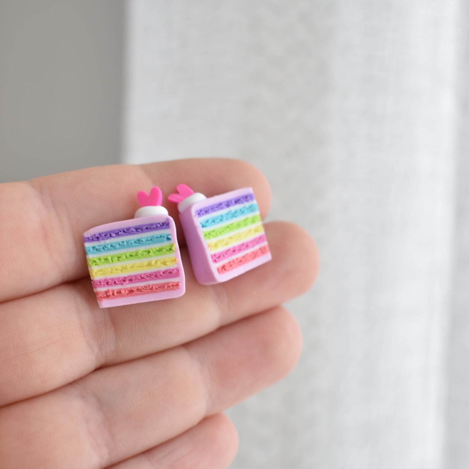 Náušnice dobroty dortík - Belusi