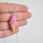 Náhrdelník - Přívěšek zmrzlina - Belusi