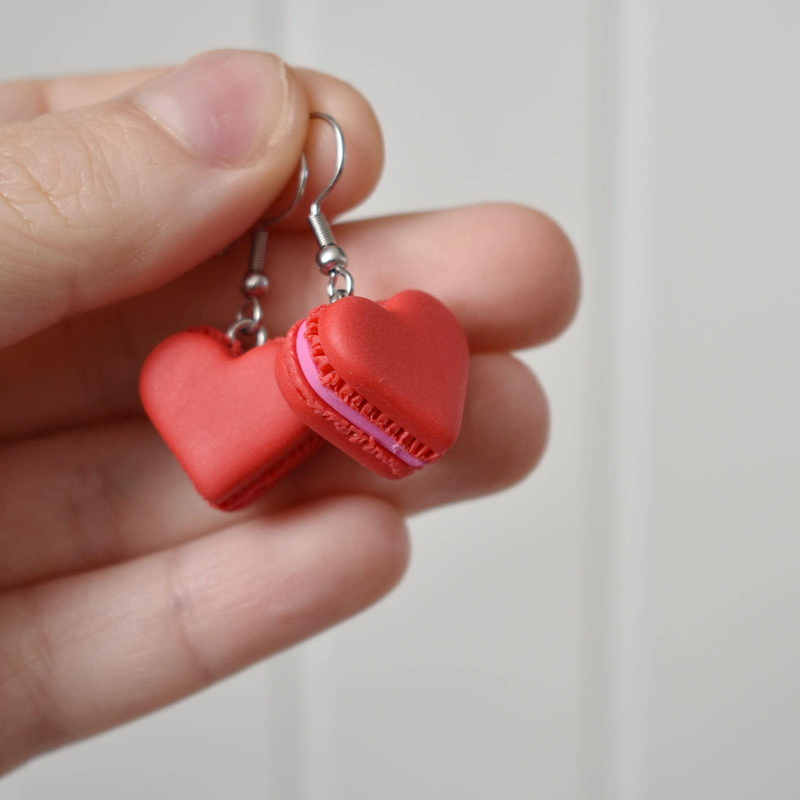 Náušnice dobroty makronky - Belusi