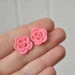 Náušnice květinky -Růžičky- Belusi